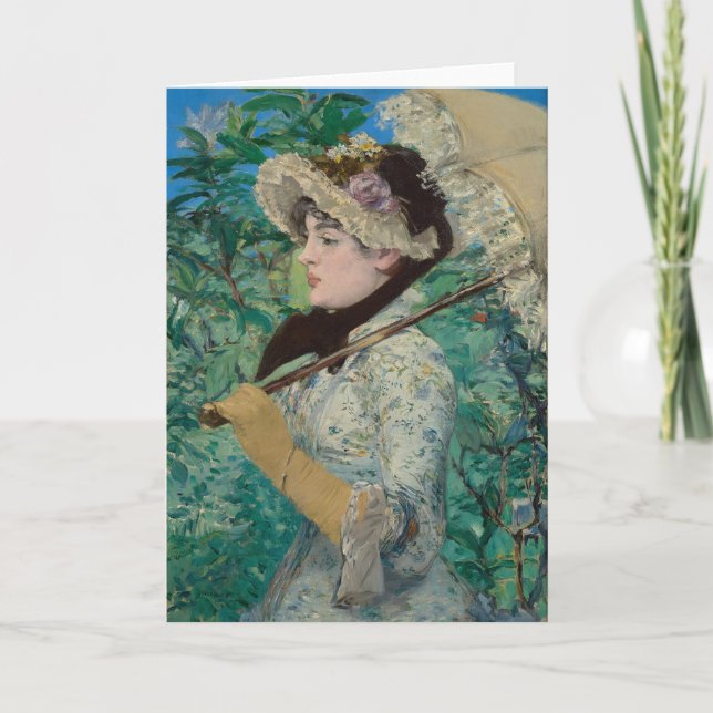 Jeanne | Édouard Manet Kort (Framsida)