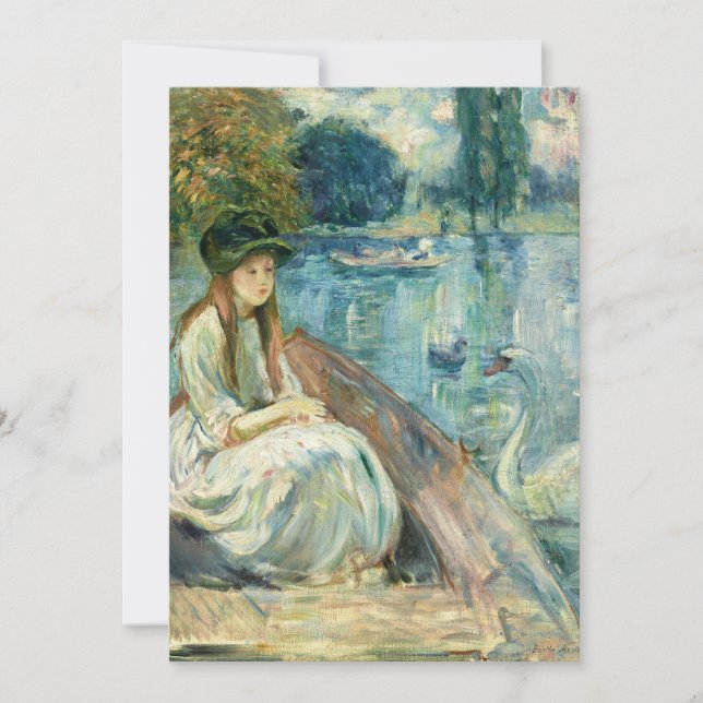 Jeanne Fourmanoir Sur le Lac | Berthe Morisot (Framsida)