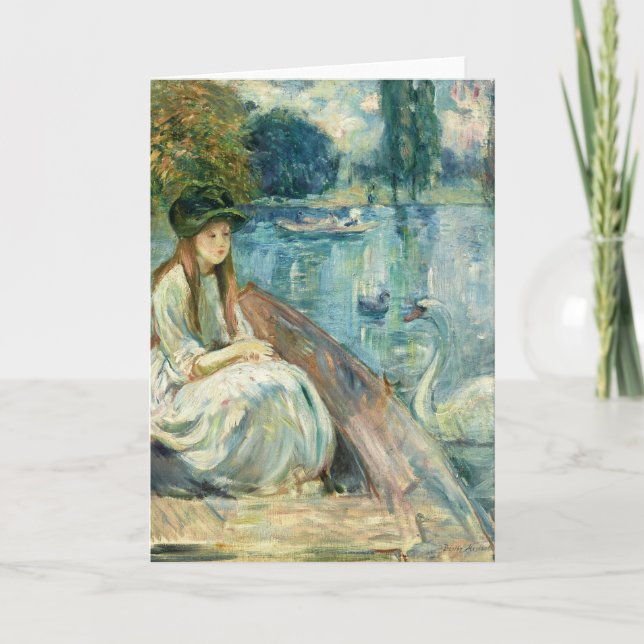 Jeanne Fourmanoir Sur le Lac | Berthe Morisot Kort (Framsida)