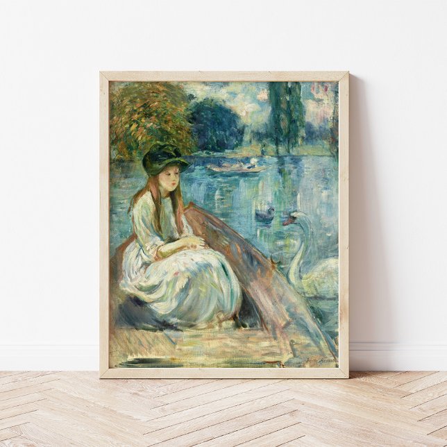 Jeanne Fourmanoir Sur le Lac | Berthe Morisot Poster (Skapare uppladdad)