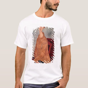 Jeanne Hebuterne i en gul jumper, 1918-19 T-shirt