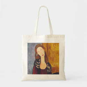 Jeanne Hebuterne porträtt av Amedeo Modigliani Tygkasse