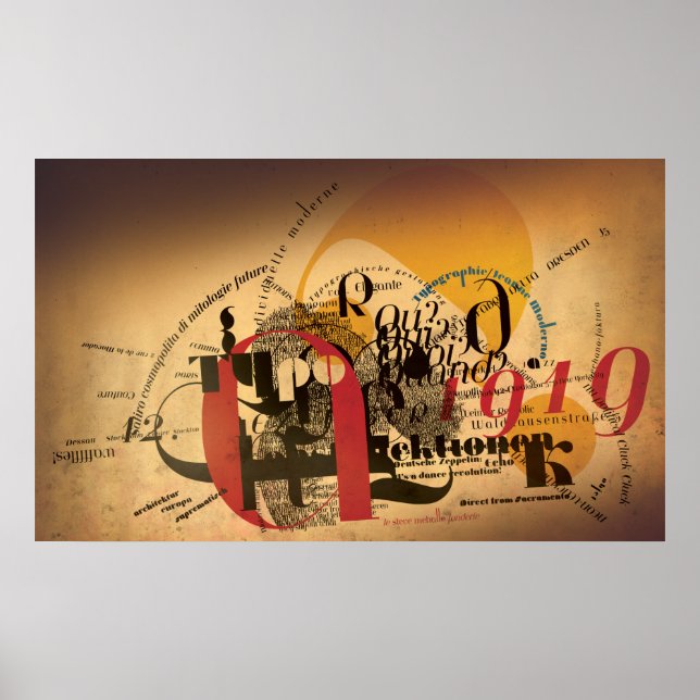 Jeanne: Typo 1919 Poster (Framsidan)