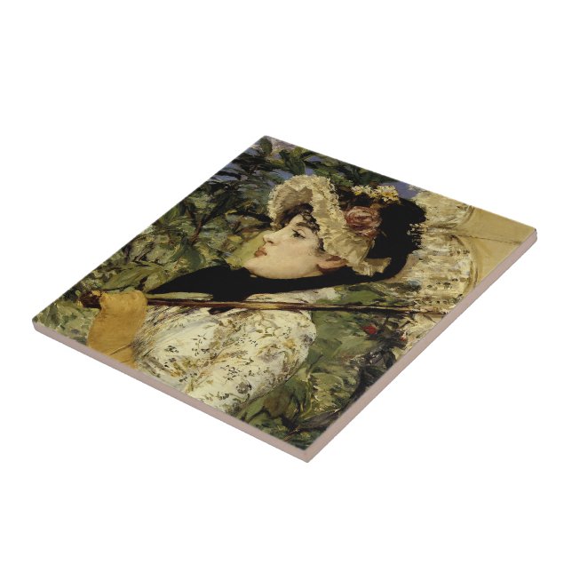Jeanne: Vår 1881 av Manet Kakelplatta (Sidan)