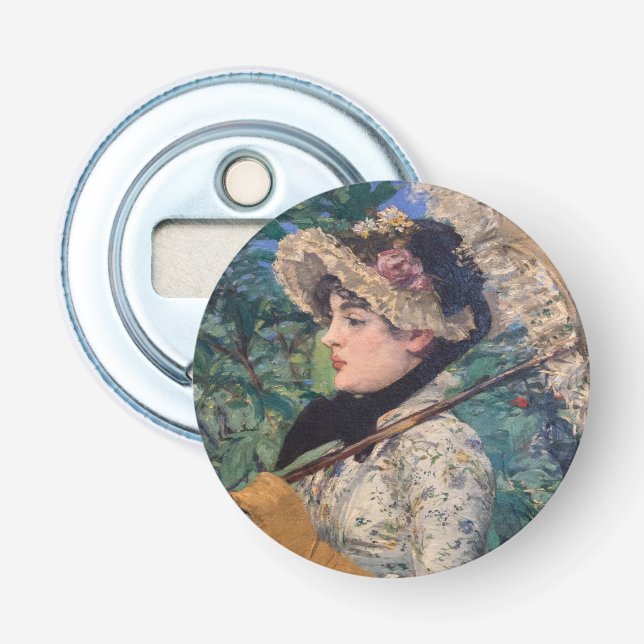 Jeanne (Vår) från Édouard Manet Flasköppnare (Framsidan)
