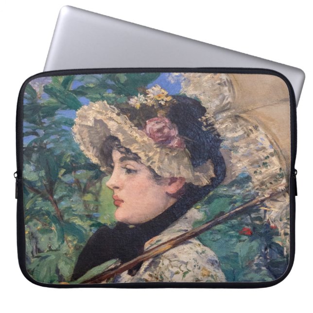 Jeanne (Vår) från Édouard Manet Laptop Fodral (Framsidan)