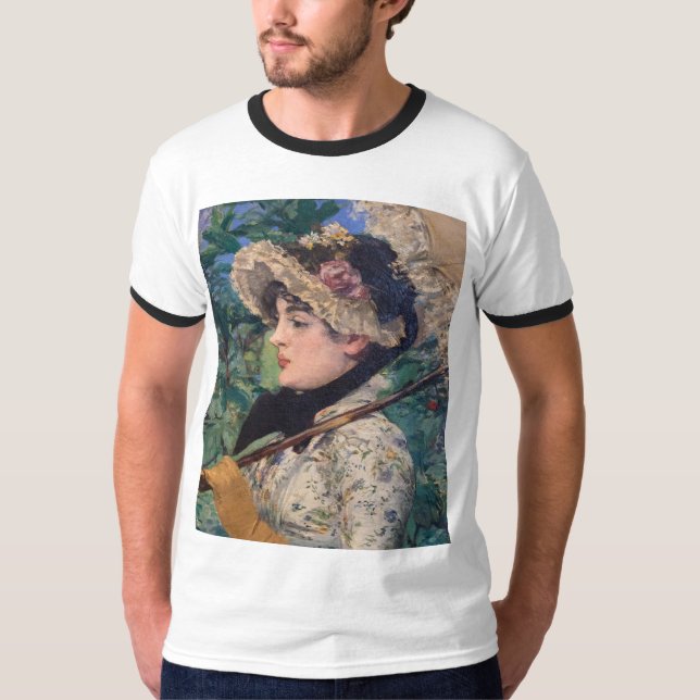 Jeanne (Vår) från Édouard Manet T Shirt (Framsida)