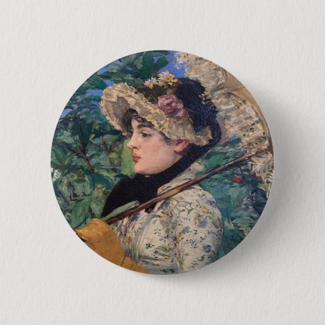 Jeanne (Våren)  Av Édouard Manet Knapp (Framsida)