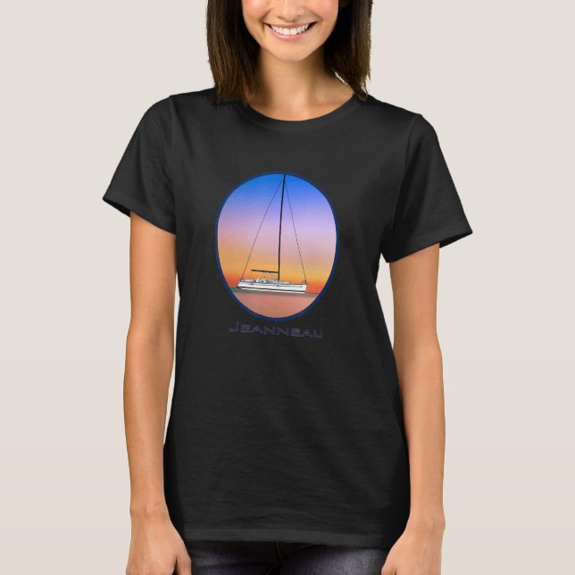 Jeanneau Boats T Shirt (Framsida)