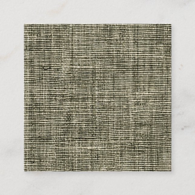 Jean's Fabric Design Pillow Cover Fyrkantigt Visitkort (Framsida)