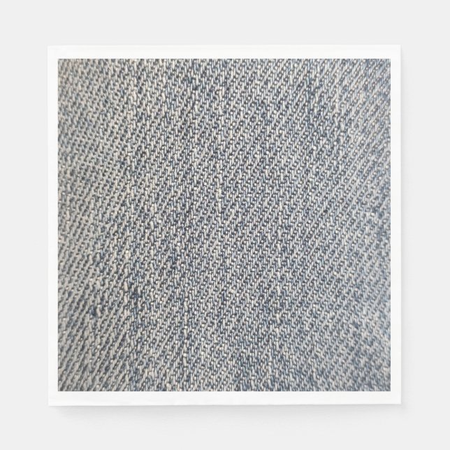 Jeans tyg pappersservett (Framsidan)