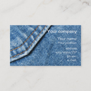 "Jeans" visitkort