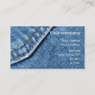 "Jeans" visitkort