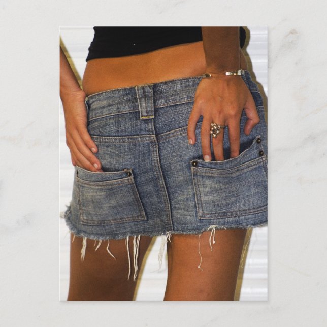 jeans vykort (Framsida)