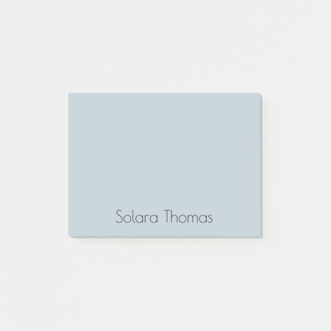 Jeansblå Post-it Block (Framsida)