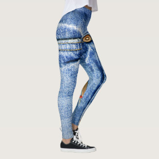 Jeansdamasker Leggings