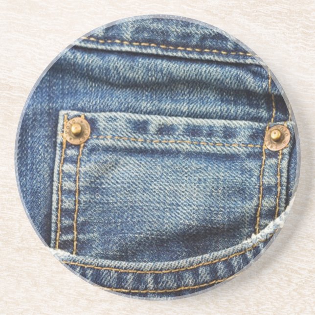 Jeanskustfartyg Underlägg Sandsten (Framsidan)