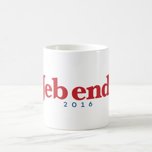 Jeb avslutar! 2016 kaffemugg (Center)