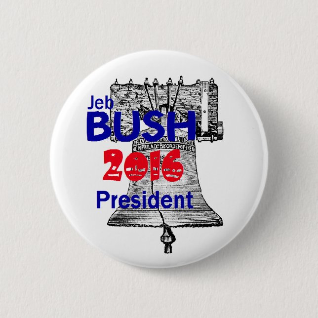 Jeb Bush 2016 Knapp (Framsida)