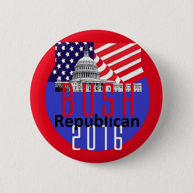 Jeb Bush 2016 Knapp (Framsida)