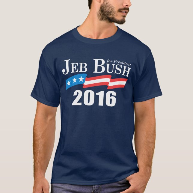 Jeb Bush 2016 T-shirt (Framsida)
