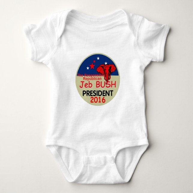 Jeb Bush 2016 Tee Shirt (Framsida)