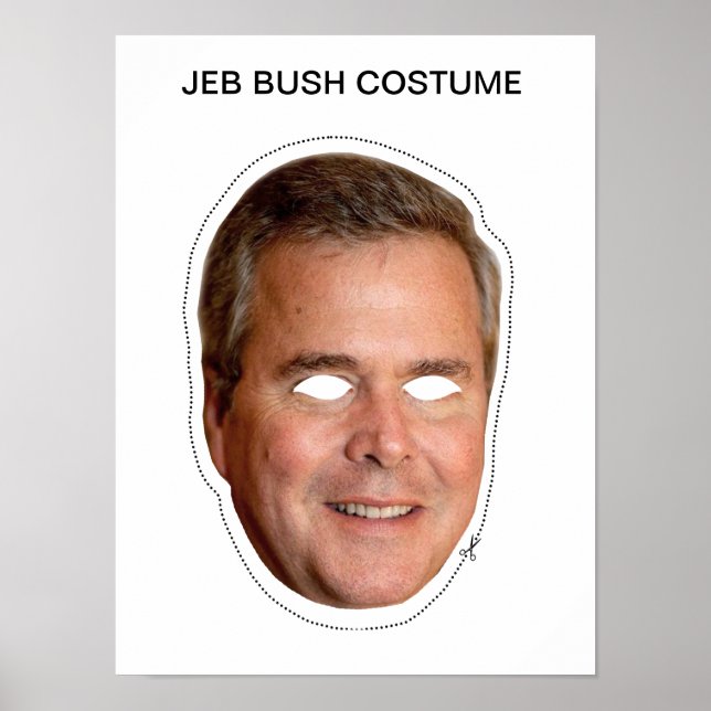 Jeb Bush Costume Poster (Framsidan)