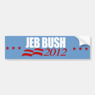 Jeb Bush för president 1 Bildekal
