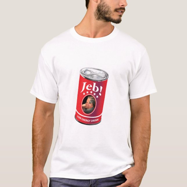 Jeb Bush för presidenthumorn, drink för låg energi Tröja (Framsida)
