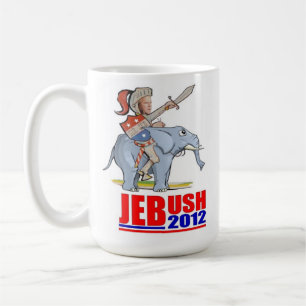 Jeb Bush, GOP White Knight Kaffemugg