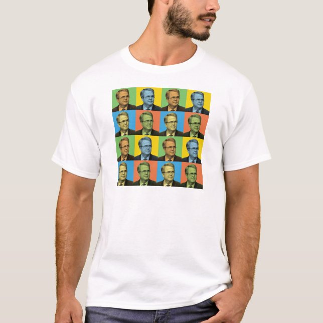 Jeb Bush Pop-Konst Tröja (Framsida)