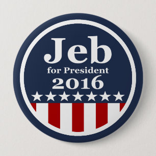 Jeb för kampanjen för president 2016 knäppas knapp