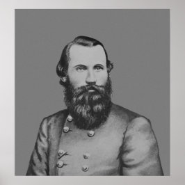 JEB Stuart - Confederate General Poster
