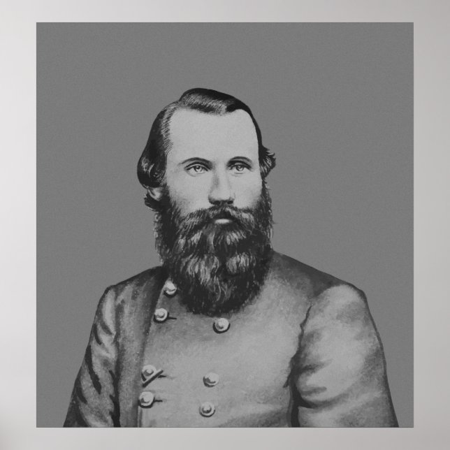 JEB Stuart - Confederate General Poster (Framsidan)