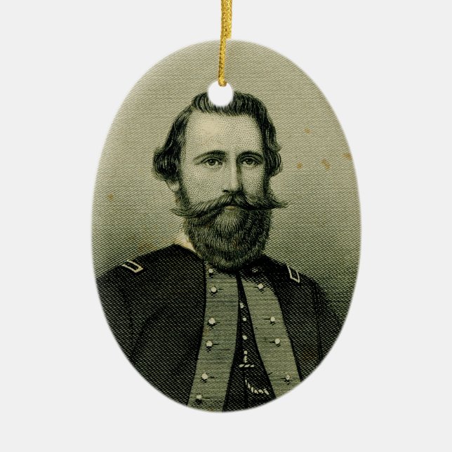 JEB Stuart Julgransprydnad Keramik (Framsidan)
