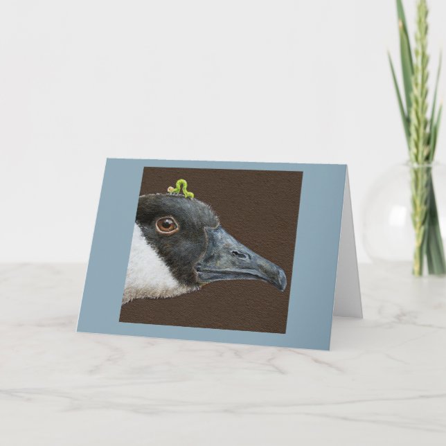 Jeb the Canada goose Card Kort (Framsida)