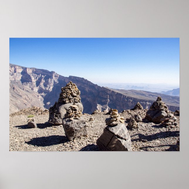 Jebel Shams - Sultanatet Oman Poster (Framsidan)