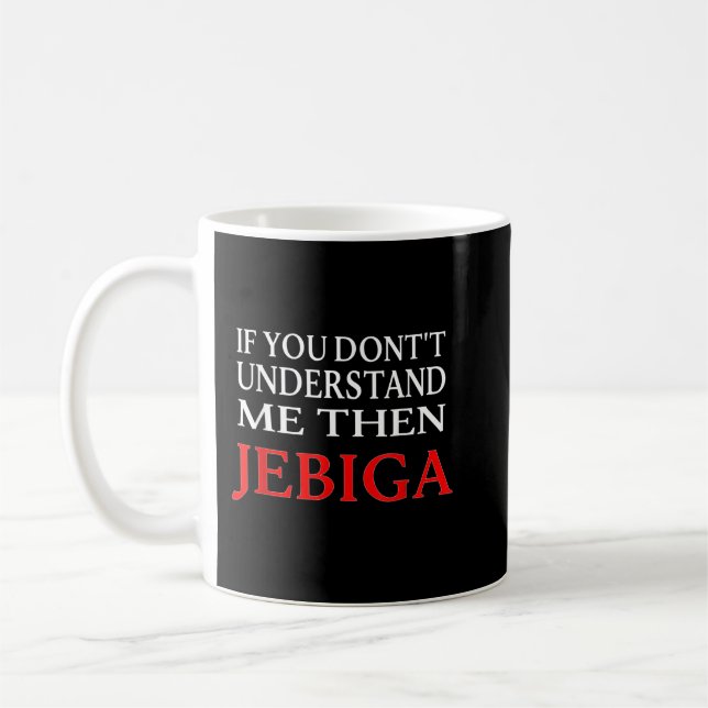 Jebiga Brate Jugoslavien Balkan Slang Funny Serbia Kaffemugg (Vänster)