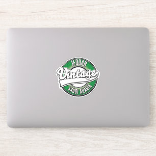 jeddah saudi arabia logotyp klistermärken