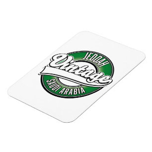 jeddah saudi arabia logotyp magnet