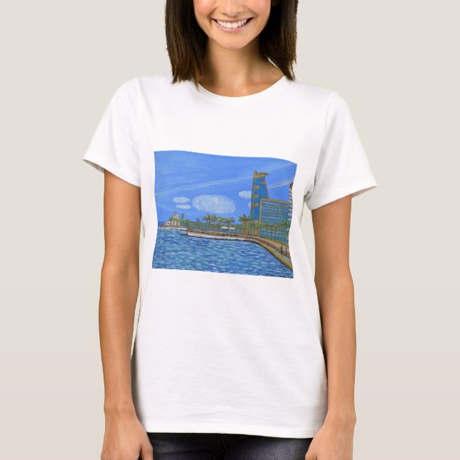 Jeddah saudi arabia t shirt (Framsida)