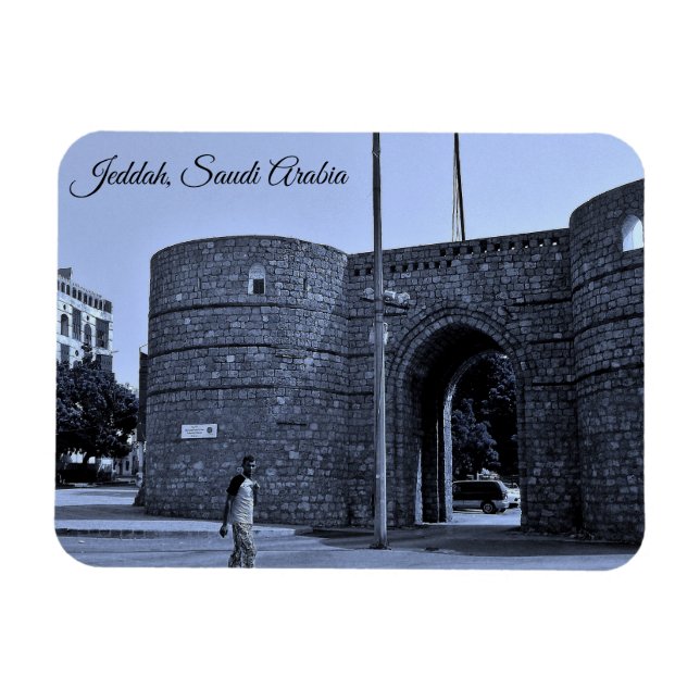 Jeddah, Saudiarabien Magnet (Horisontell)