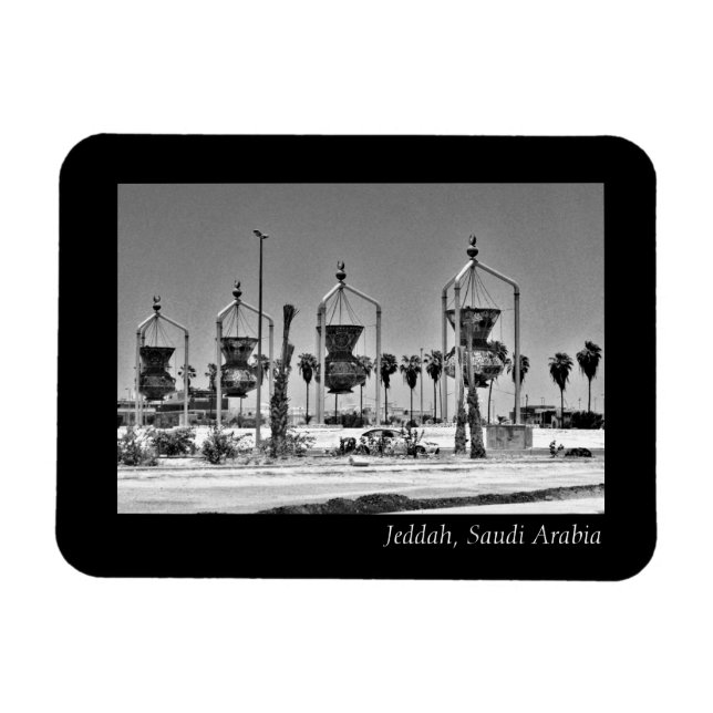 Jeddah, Saudiarabien Magnet (Horisontell)