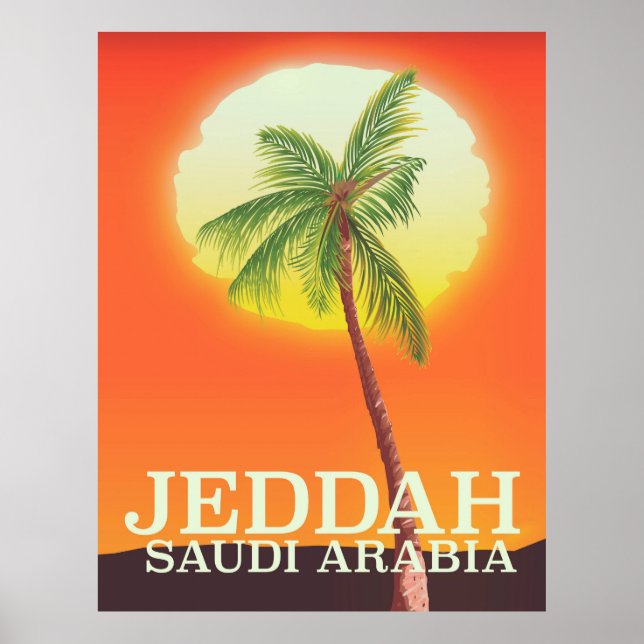 Jeddah Saudiarabien Vacation poster (Framsidan)
