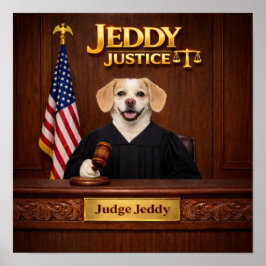 "Jeddy Justice" Poster