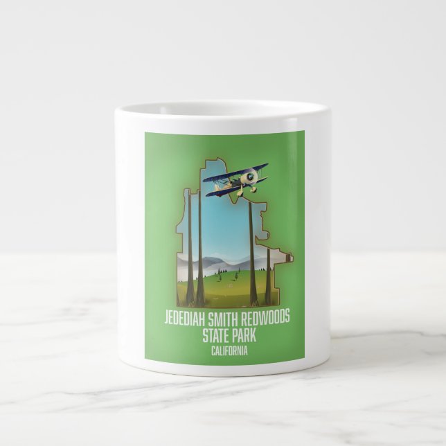 Jedediah Smith Redwoods State Park Jumbo Mugg (Framsidan)
