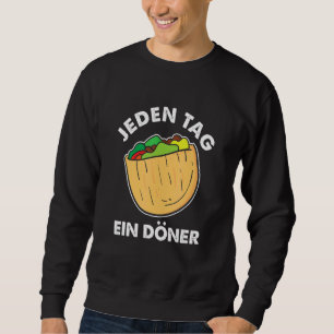 Jeden Märkre Ein Doner Feisch Rotisserie Fladen Br Lång Ärmad Tröja