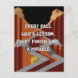 „Jeder Absturz war eine Lehre“, Marble Madness Vykort