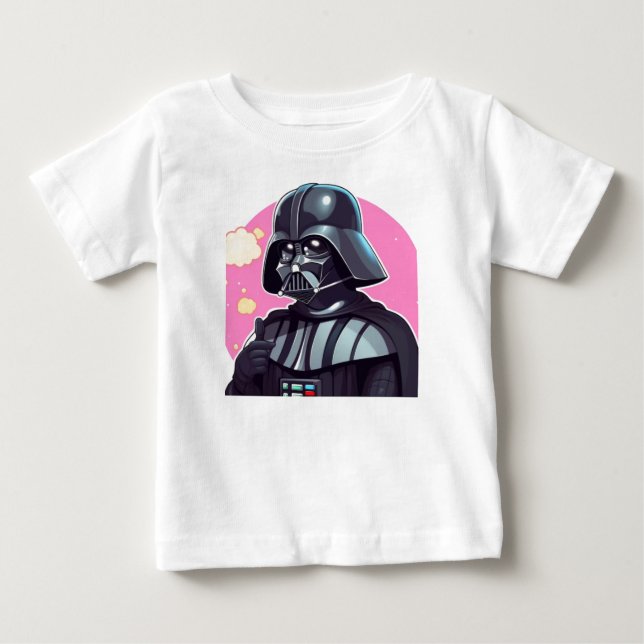 Jedi Master Young Padawan T Shirt (Framsida)