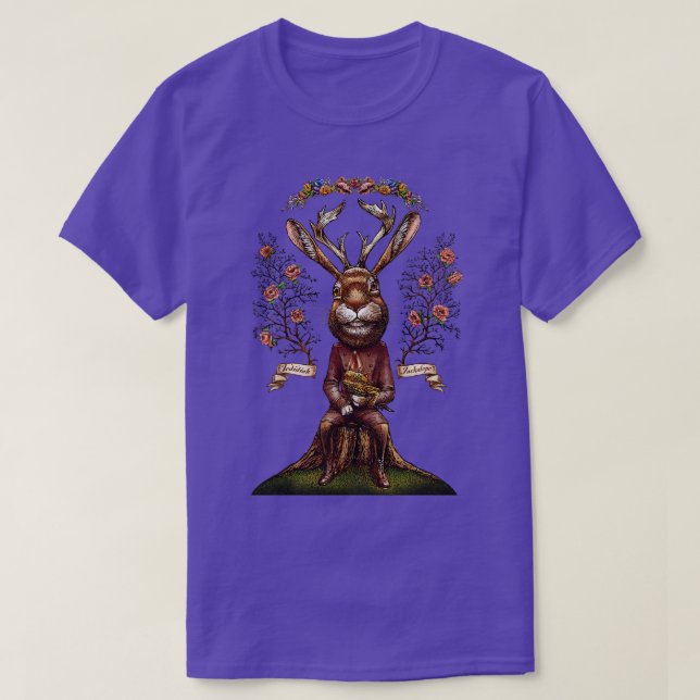 Jedidiah Jackalope T Shirt (Design framsida)